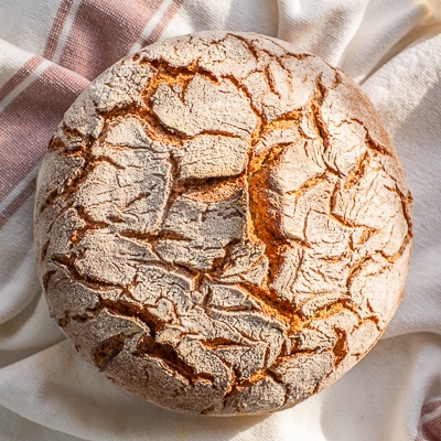 Tourte Seigle tranchée
