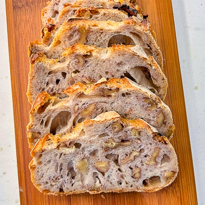 Campagne noix de Vénétie tranché