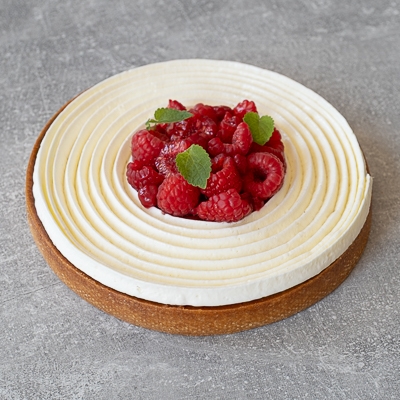 Tarte framboise & basilic 6p