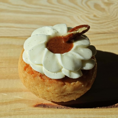 Choux vanille pécan