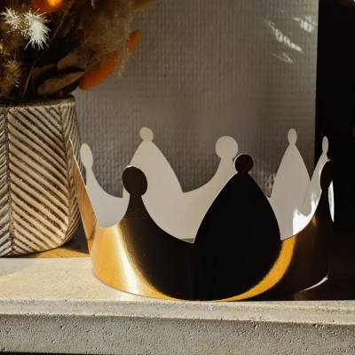 Couronne or épiphanie