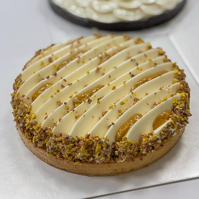 Tarte pistache & fleur d'oranger 10p